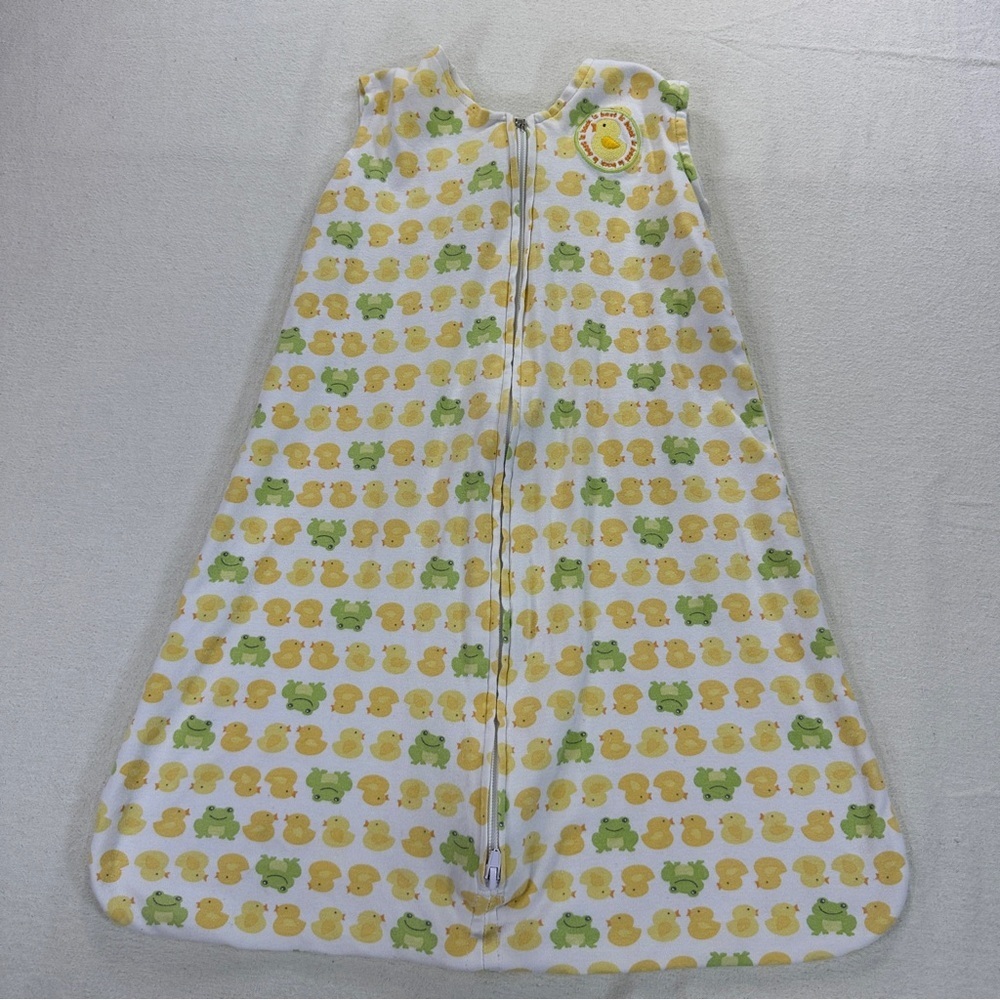Halo Kids Sleep Sack with Yellow Duck and Green Frog